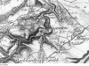 Mapa okolí Weesensteinu z roku 1821